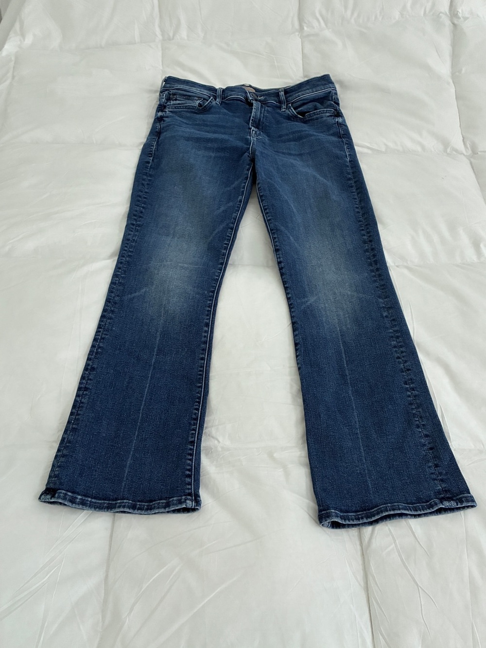 MOTHER The Outsider Ankle Electric Souvenir Jeans Size 29